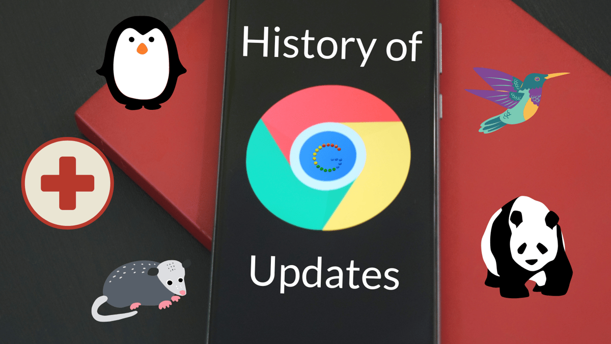 History of Google Updates